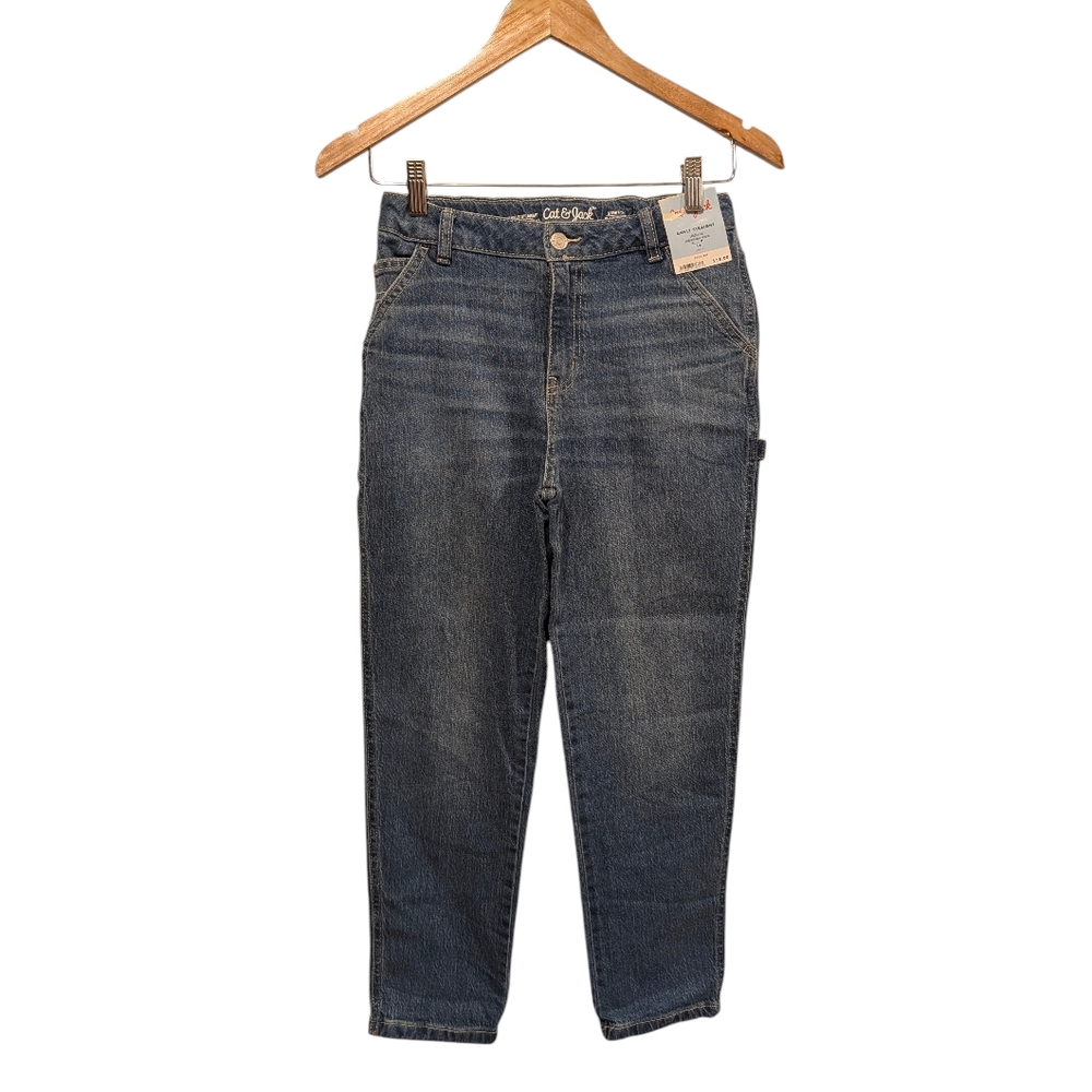 Cat & Jack Boy's Ankle Straight Jeans Size 14